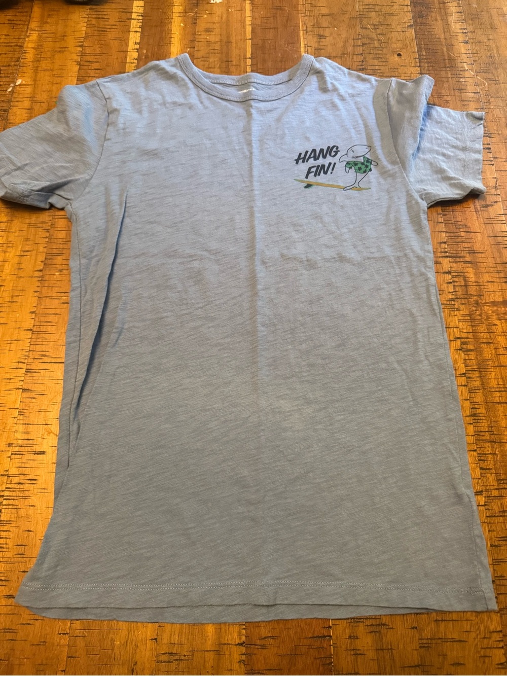 Crewcuts Light Blue 'Hang Fin!' Shark Graphic Tee